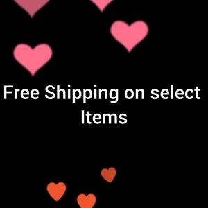 Heart Pattern Black Background